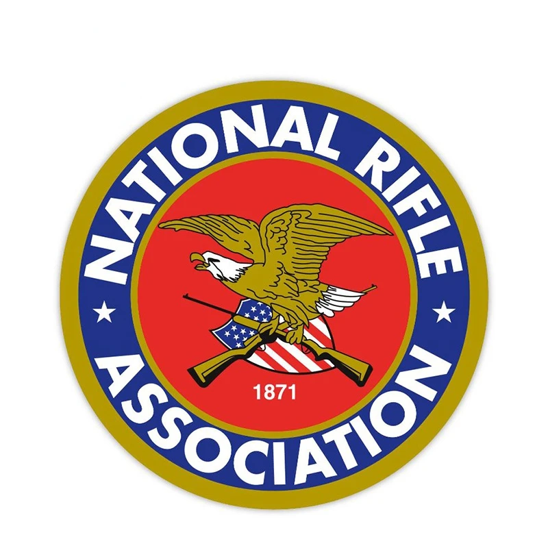 

Car Stickers Styling National Rifle Association NRA Truck Camper Car Body Decal Waterproof Auto Motor Decor Graphics KK13x13cm