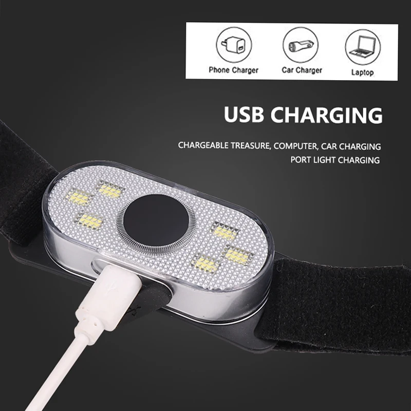 ZK20 дропшиппинг светодиодный налобный фонарь usb зарядка встроенный аккумулятор