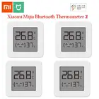 Цифровой смарт-термометр Xiaomi 2 Mijia Bluetooth датчик температуры и влажности Измеритель влажности ЖК-экран приложение Mijia mi home mijia