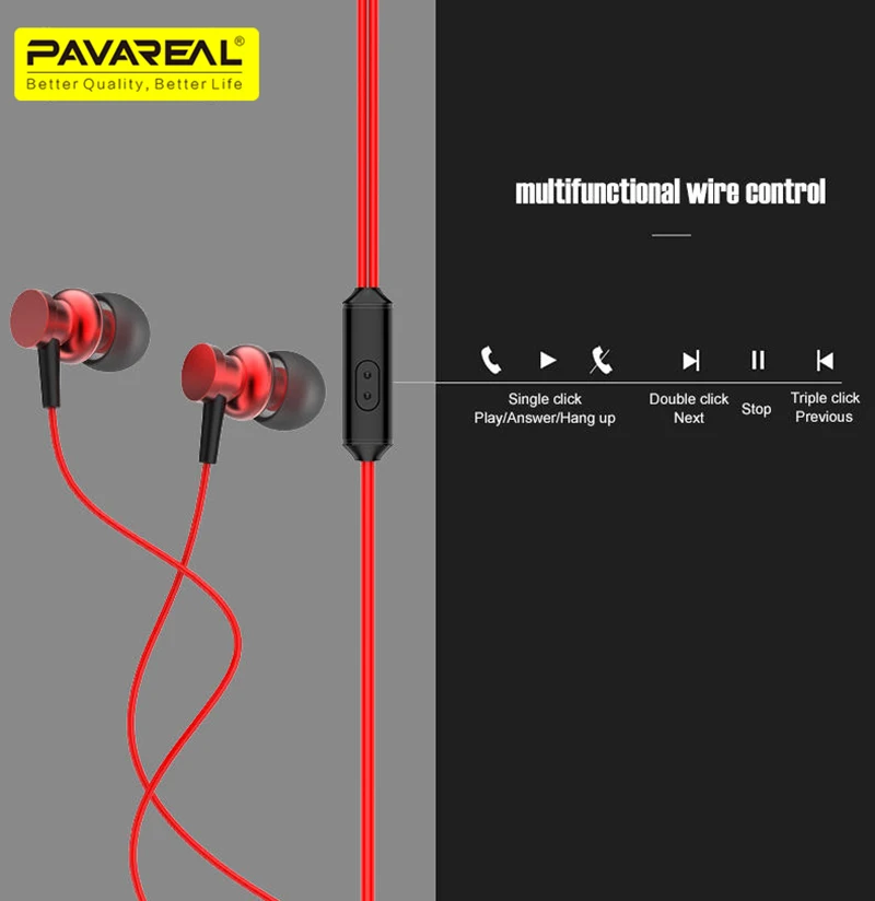 3 5 мм бас наушники вкладыши спортивные с микрофоном для xiaomi iPhone Samsung гарнитура fone