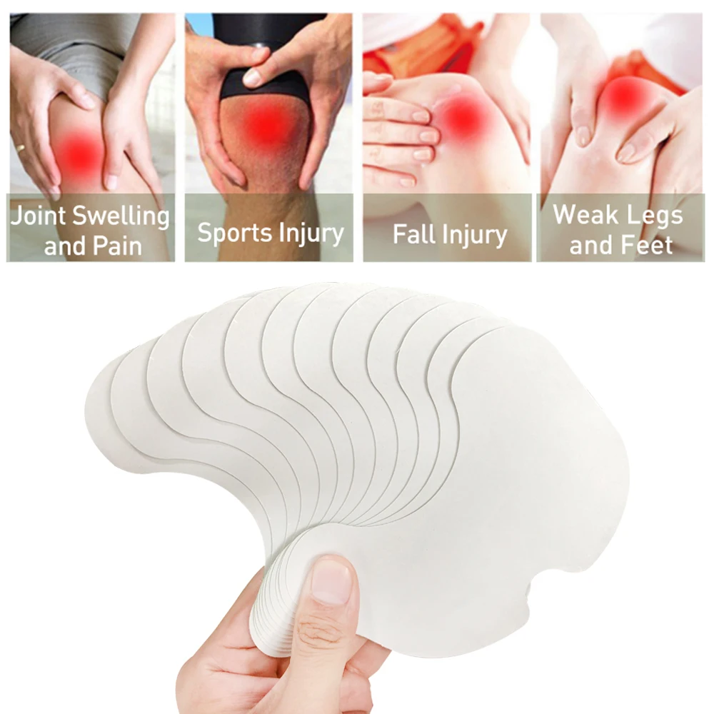 

12pcs Knee Pain Relief Patch Wormwood Extract Joint Ache Relieving Sticker Knee Chinese Medical Plaster Herbal Patche