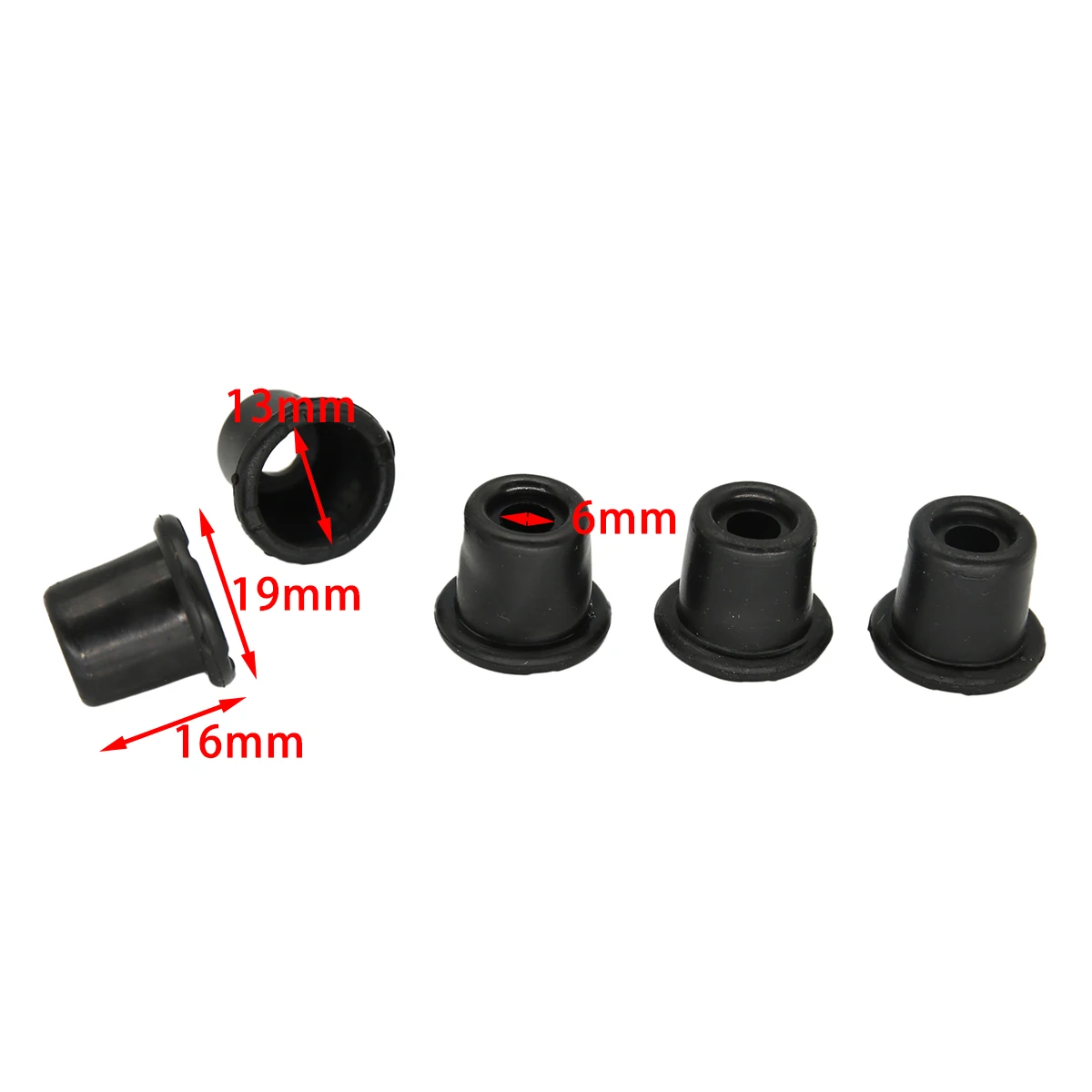 Rear Brake Master cylinder pump Sleeve Dust Cover Rubber Waterproof Cap Motorcycle Parts |