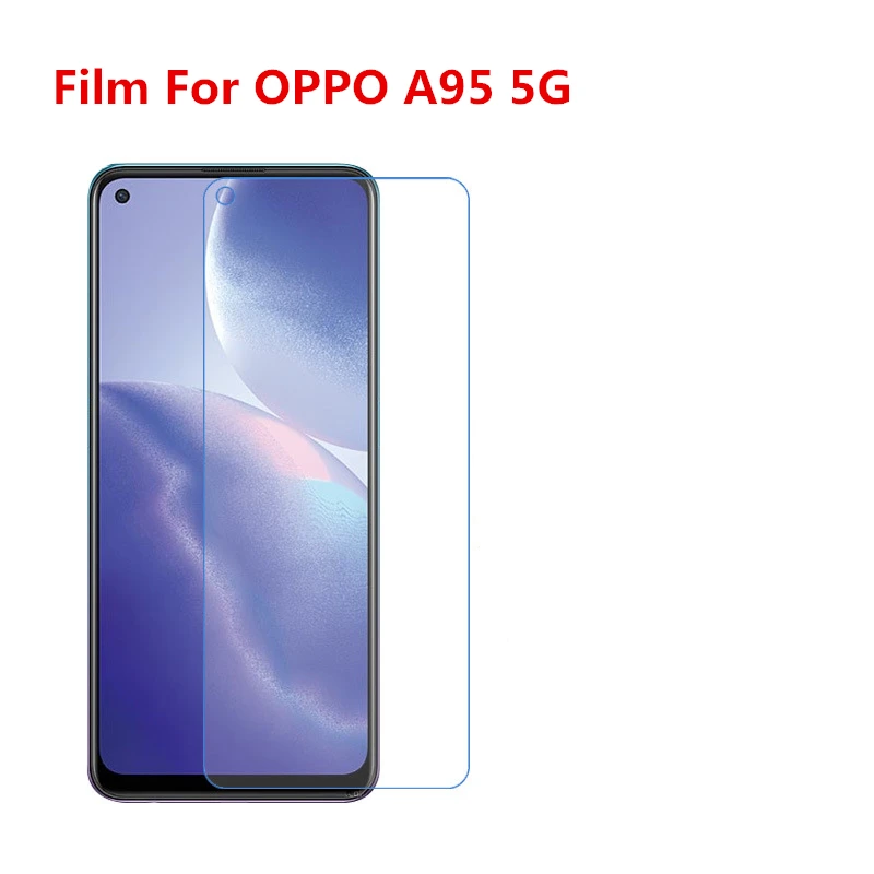 1/2/5/10 Pcs Ultra Thin Clear HD LCD Screen Protector Film With Cleaning Cloth Film For OPPO A95 5G/Reno6 Z 5G/OPPO F19S.