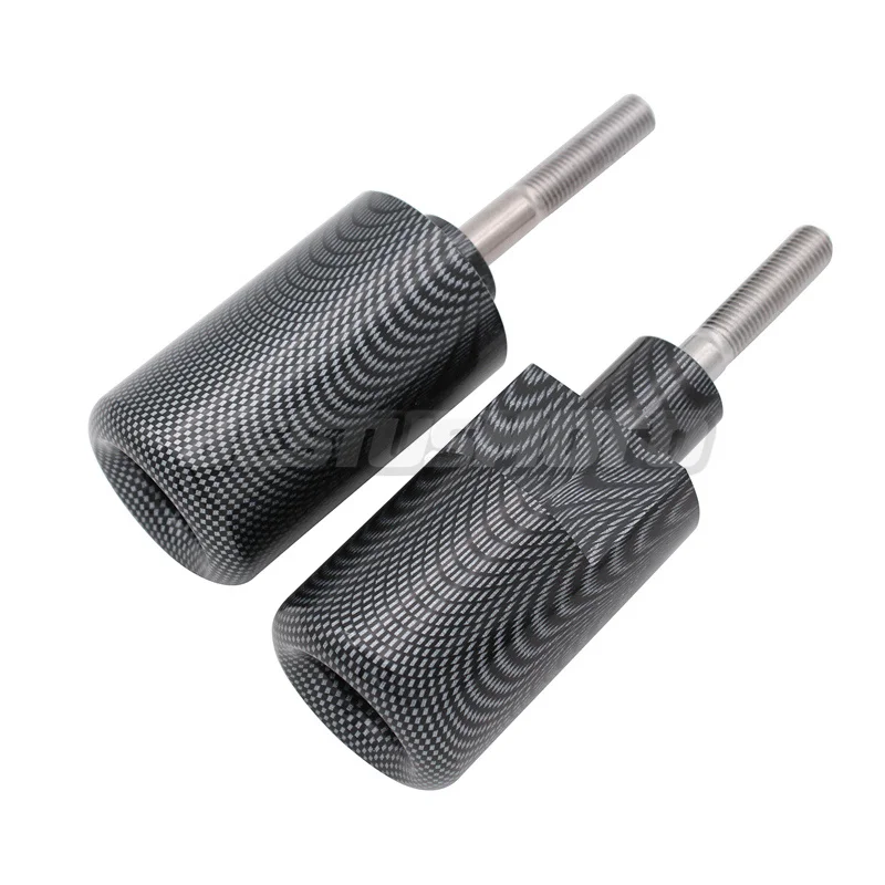 Мотоцикл черный и карбоновый без выреза рамка Ползунки падение протектор для Suzuki