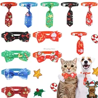 12pcs dog christmas bow tie dog tie 6 dog bow ties and 6 dog neckties
