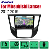 for mitsubishi lancer ex grand lancer 20172019 accessories car android multimedia player radio dsp stereo gps navigation system
