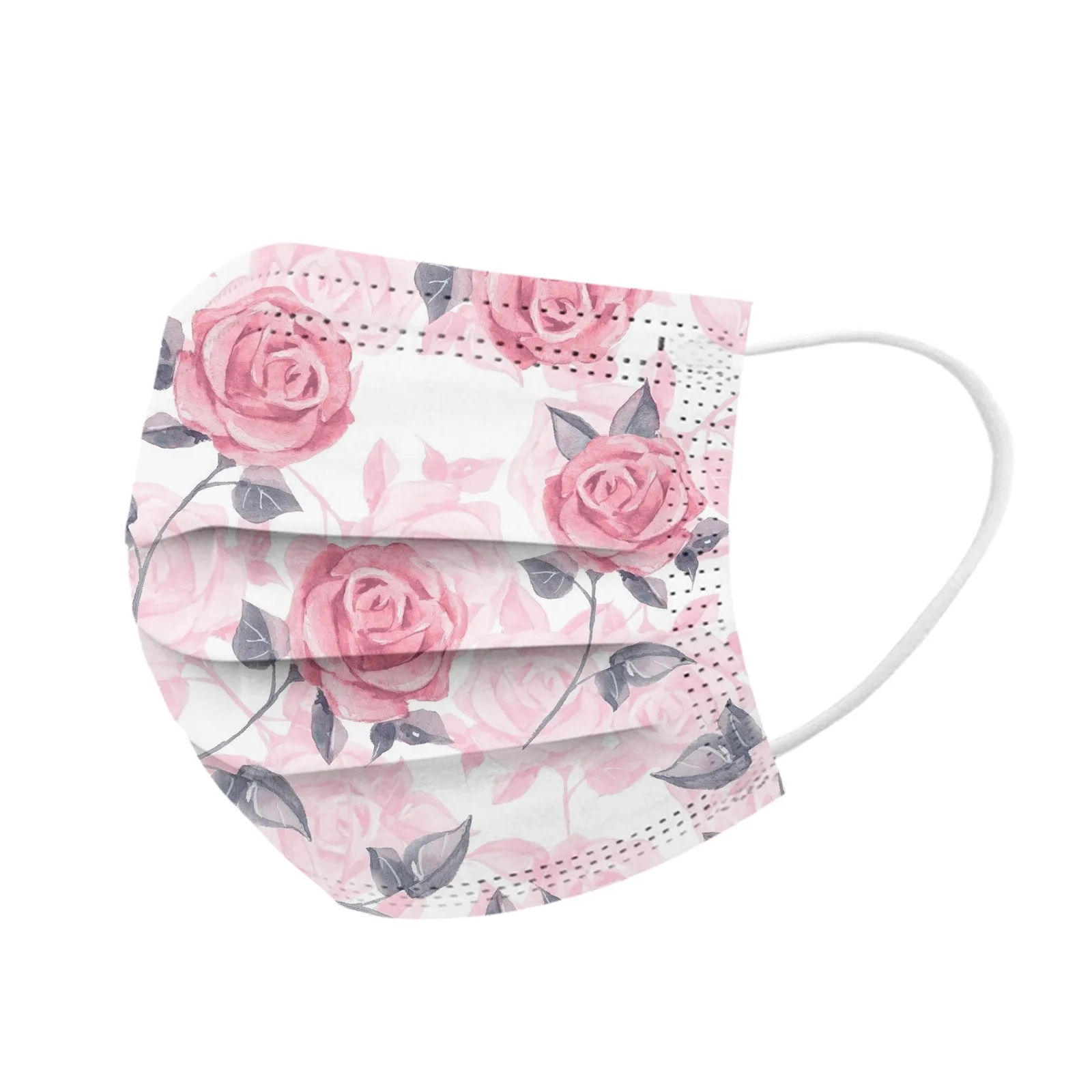 Маска для лица взрослых 24 стиля маски 10 шт. трехслойная дышащая Пылезащитная