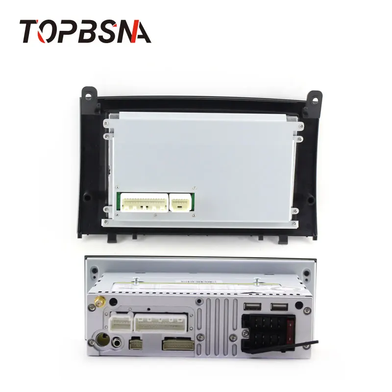 TOPBSNA Android 9,0 автомобильный dvd-плеер для peugeot 407 2004-2010 wifi автомобильный мультимедийный плеер 1 Din gps Navi Радио автомобильный стерео