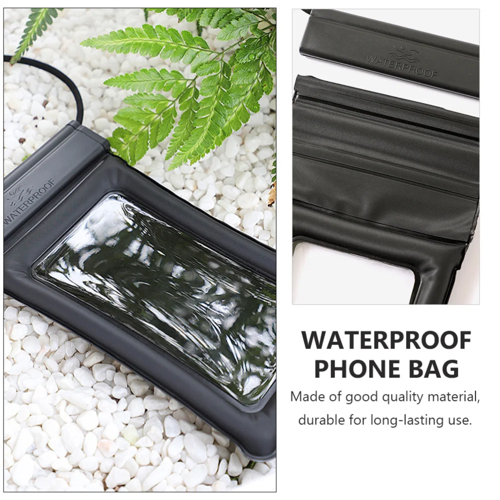 

2pcs Waterproof Phone Bag Touch Screen Phone Pouch for Pool (Assorted Color)
