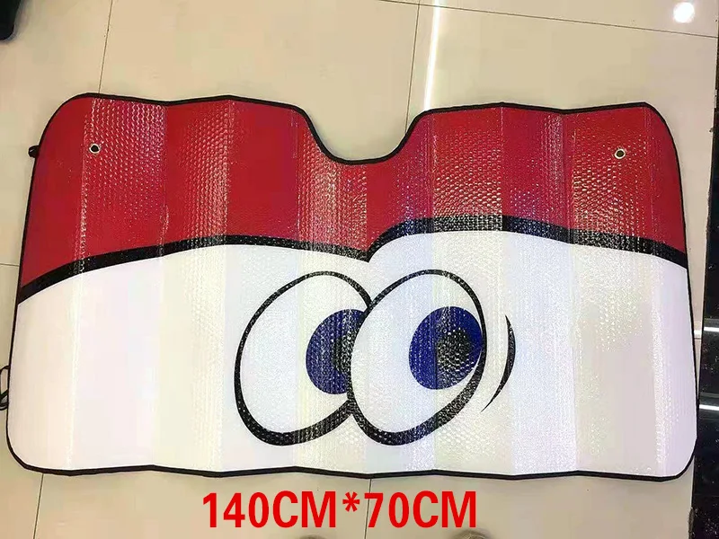 5 цветов Симпатичные с рисунками из мультфильмов глазками солнцезащитный