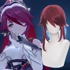 Парик для косплея аниме Розария, термостойкий из синтетических волос, ударопрочный, Хэллоуин, C34M149