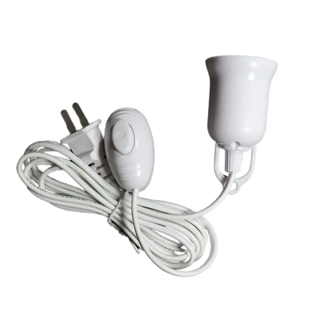 

E27 Lamp Socket Fixtures Socket Converter Bulbs Plug Bulb Adapter LED Lamp Hanging Lantern Pendant Cord Cable