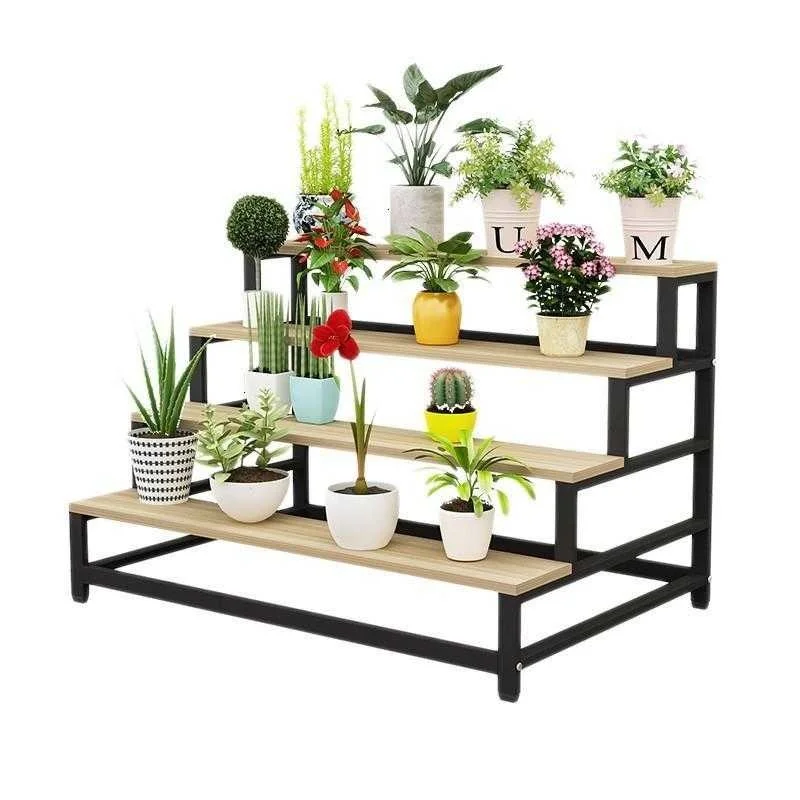 

Etagere Pour Plante Estanteria Rak Bunga Wooden Shelves For Estante Para Plantas Dekoration Rack Balcony Flower Plant Shelf
