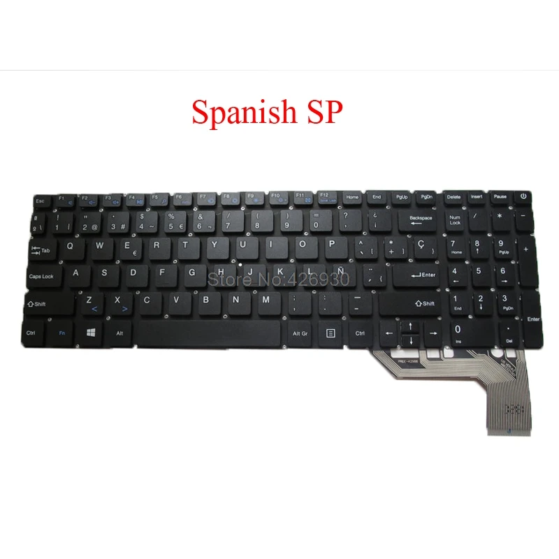 Spanish SP Ноутбук US SP GK FR BE AR-FR клавиатура для YEPO 737T6 PRIDE-K2988 MB3321001 Английский Испанский греческий Французский FR Бельгия арабский французский - Цвет: Spanish SP