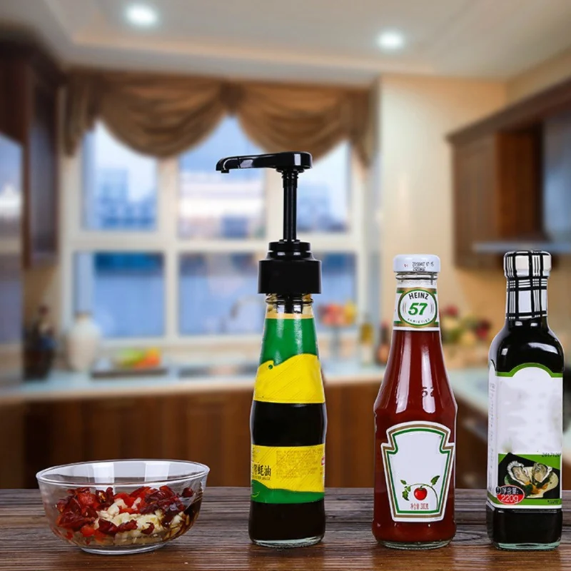 1 шт. пластиковая насадка для бутылки сиропа|Другие кухонные специальные