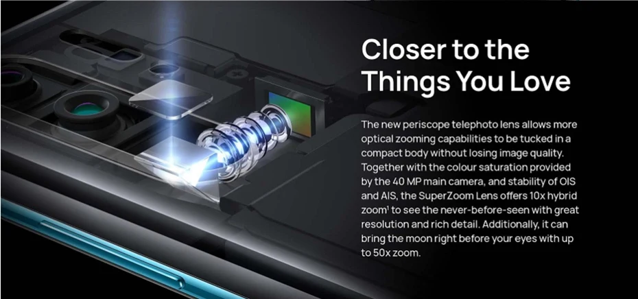 Мобильный телефон HuaWei P30 Pro Kirin 980 Android 9,1 6,4" 2340X1080 8 ГБ ОЗУ 512 Гб ПЗУ МП NFC QI отпечаток пальца IP68