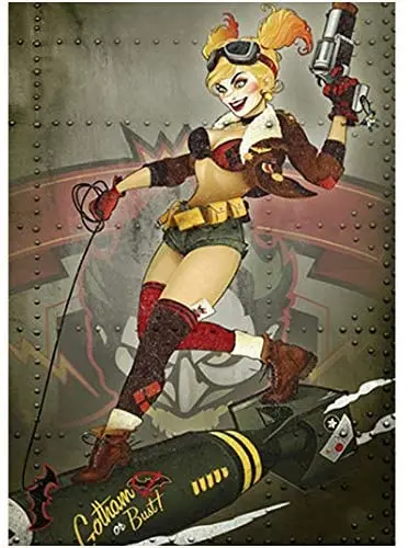 

Free Pintree Original Retro Design to Play with Nuclear Bombs Quintin Metal Signs Wall Art | Thick Tinplate Print Poster Wall