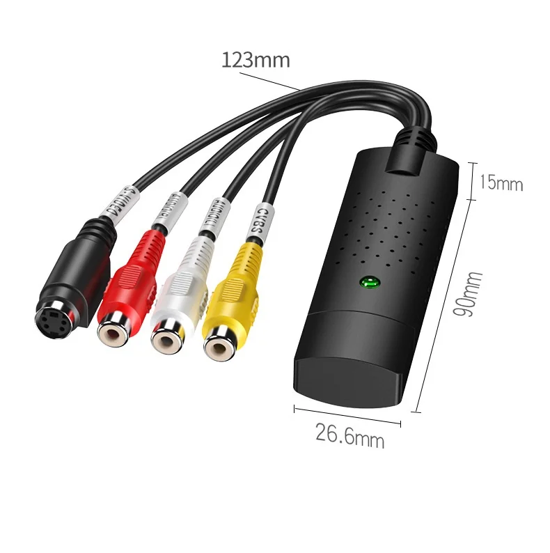 Карта видеозахвата Высокая скорость USB2.0 многофункциональный аудио Захват для