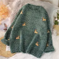 Уютные свитера с оленями  #5