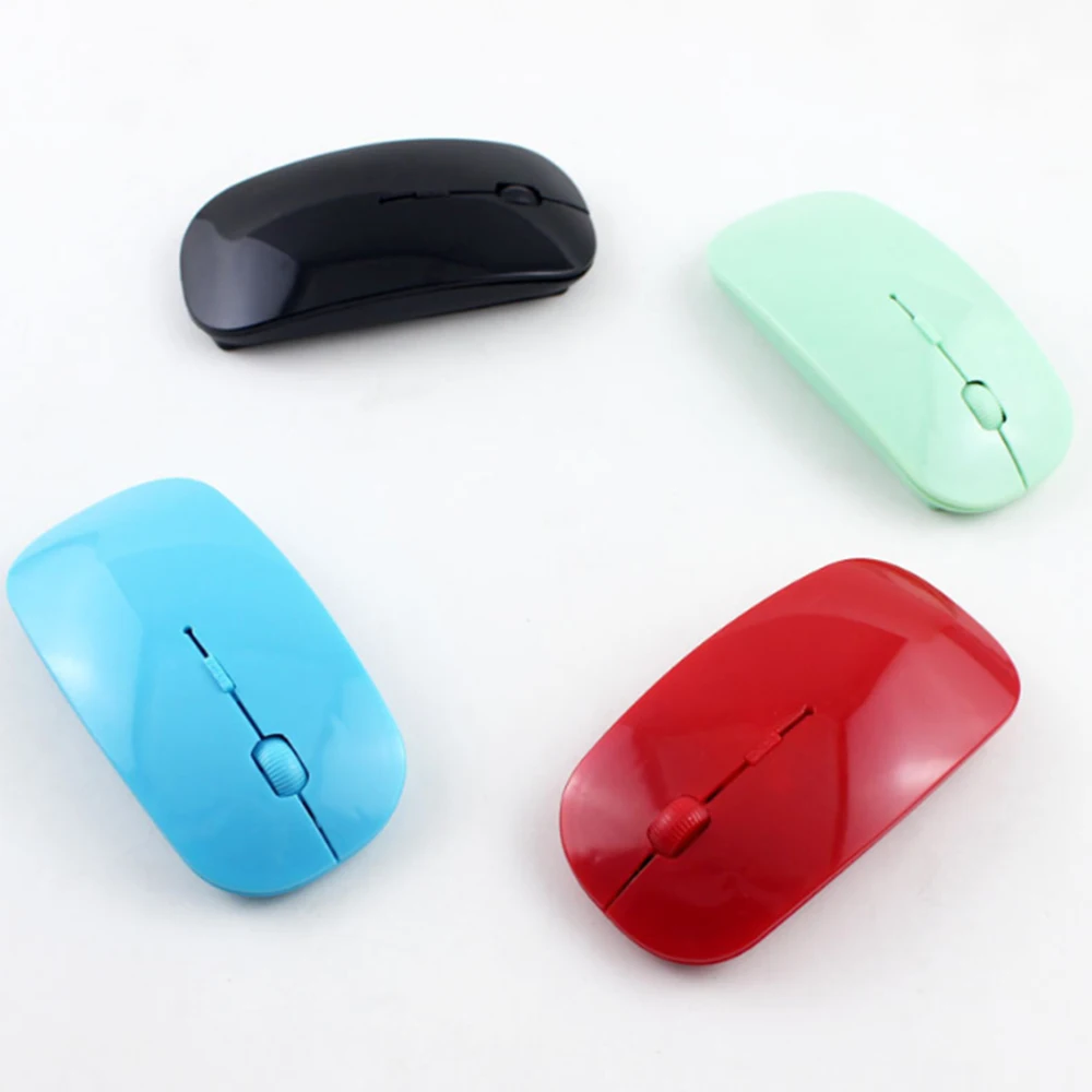 Беспроводная USB Мышь 2 4 ГГц для планшета ноутбука оптическая мышь прокрутки