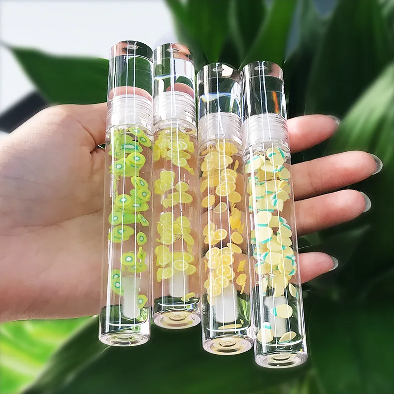 

Fruit Lip Oil Moisturizing Colorless Mirror Water Gloss Lip Glaze Transparent Glass Lip Gloss Lip Oil Lipstick Lips Makeup TSLM2