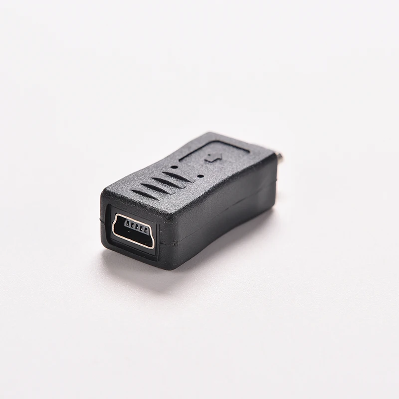 Переходник с Micro USB папа на мини-USB мама для мобильных телефонов MP3 | Электроника