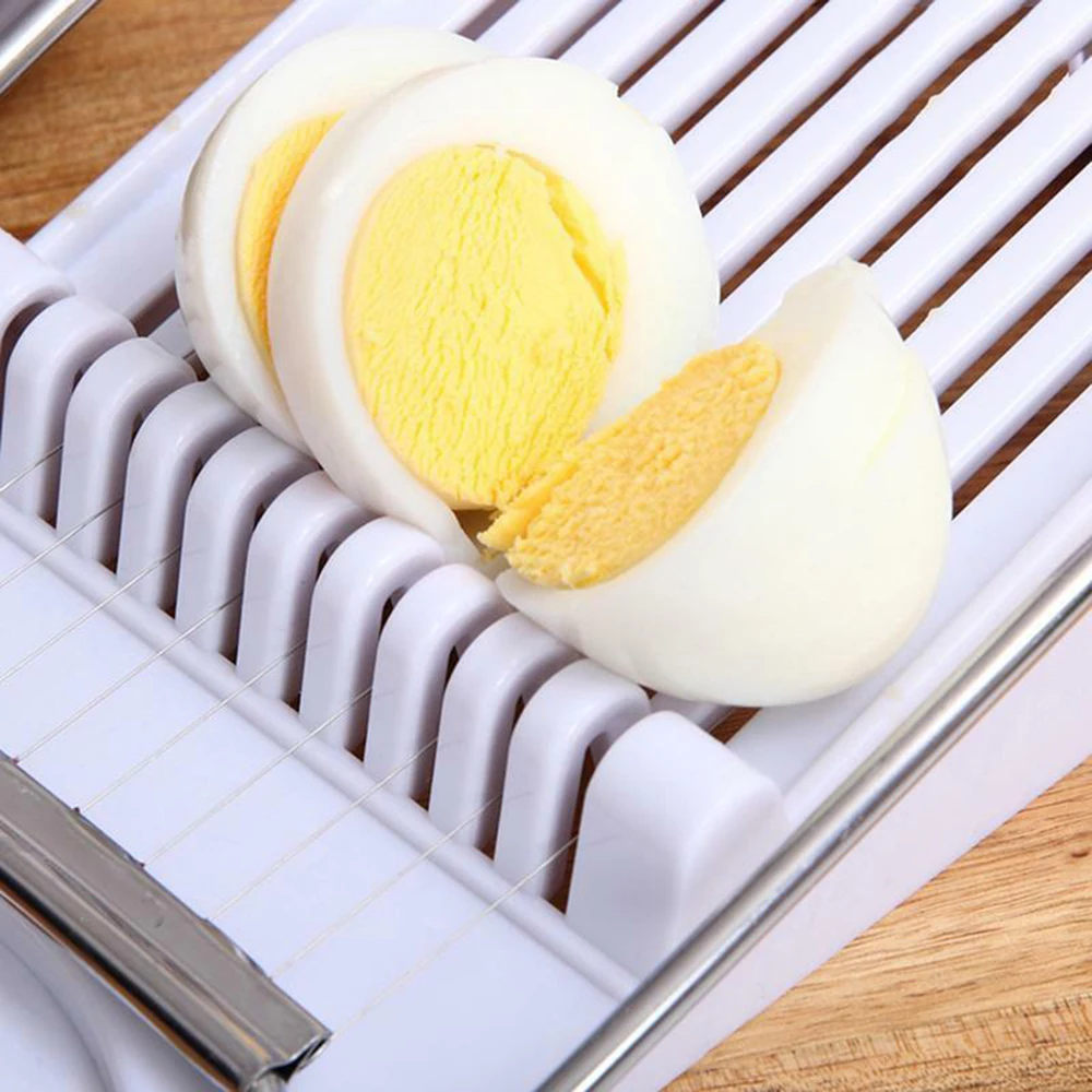 1 шт. ABS Нержавеющая сталь закусочное мясо слайсер 10 провода яичный нож Кухня