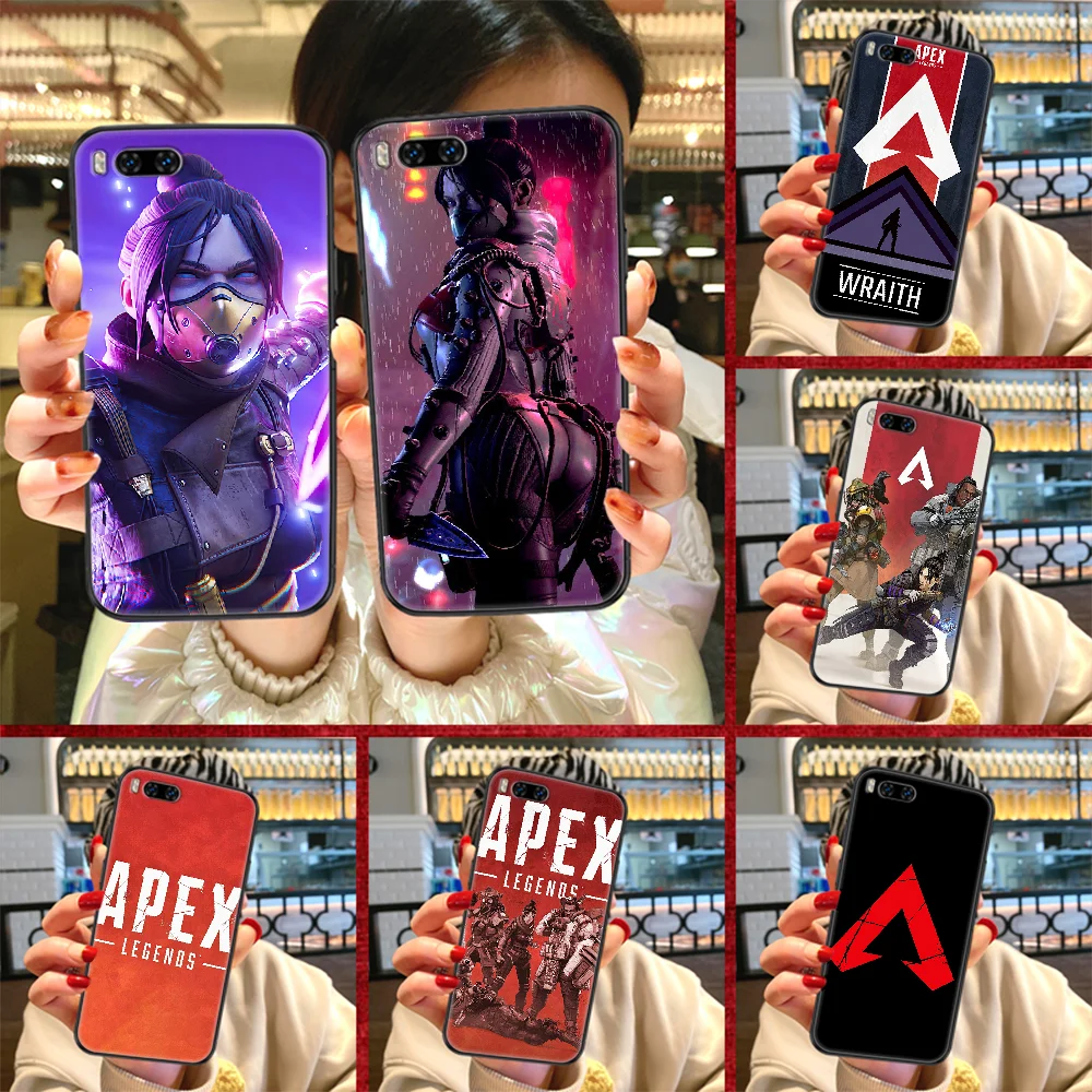 Чехол для телефона Apex Legends Game Xiaomi Mi Max Note 3 A2 A3 8 9 9T 10 Lite Pro модный Ультрачерный