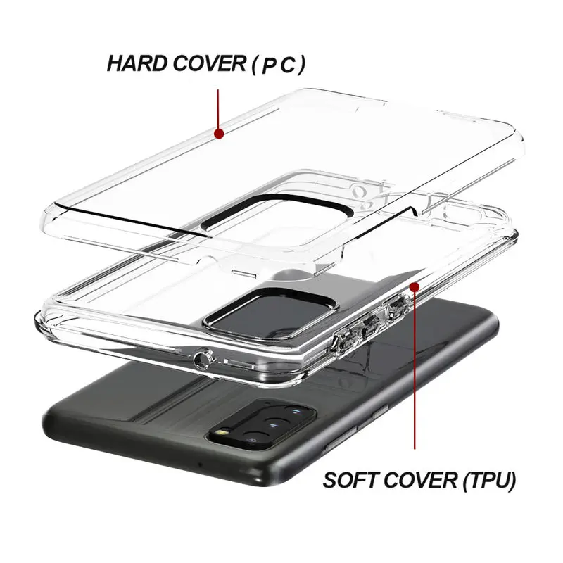 

Case For Motorola E5 Plus G6 Play X5 High Quality Transparent Cover For MOTO G7 Power One Zoom One Macro G8 Play G8 Plus Cover