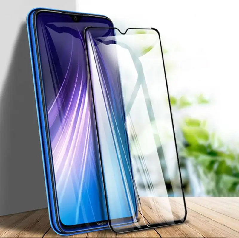 Защитное стекло закаленное для Redmi K30/K20 Pro/Xiaomi Note 8T/8/7 Pro/5A/7/7A/6/6A|Защитные стёкла и