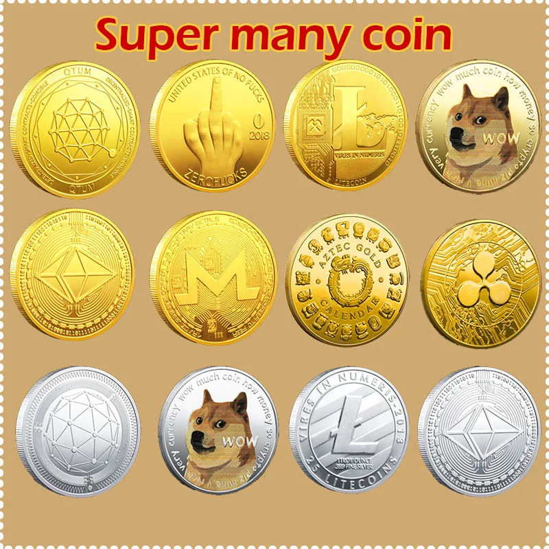 Рисунок собаки койкоин/эфириум/Litecoin/Dash/Ripple/EOS/Dogecoin Ada криптовалюта IOTA физическое