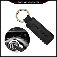 for yamaha mt 07 mt 09 tracer 125 700 900 motorcycle cowhide keychain key ring