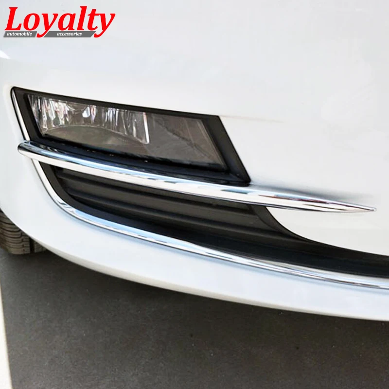 Накладка на переднюю противотуманную фару для Volkswagen Golf 7 MK7 2014 2015 2016 ABS