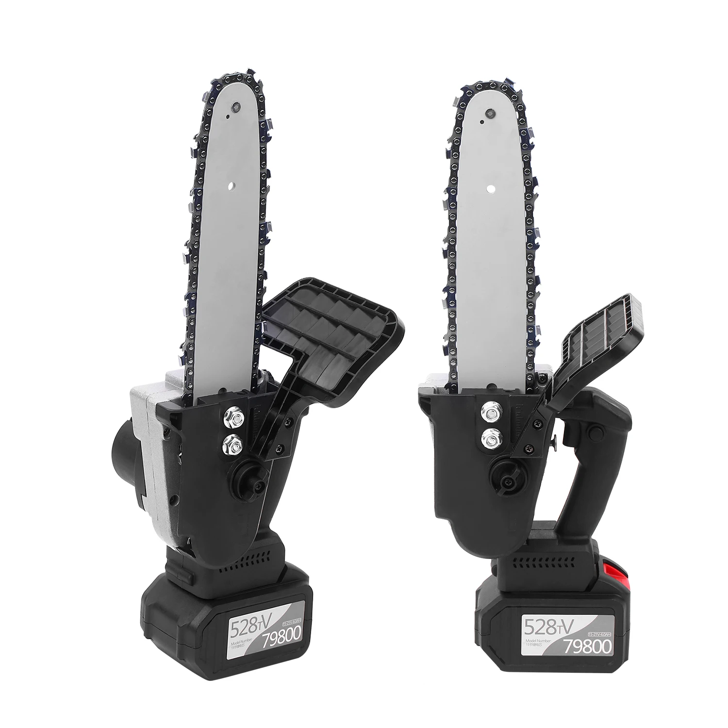 

Бесщеточная аккумуляторная цепная пила 21 в, быстрое зарядное устройство в комплекте, Автоматическое Натяжение, мощный набор для деревообра...