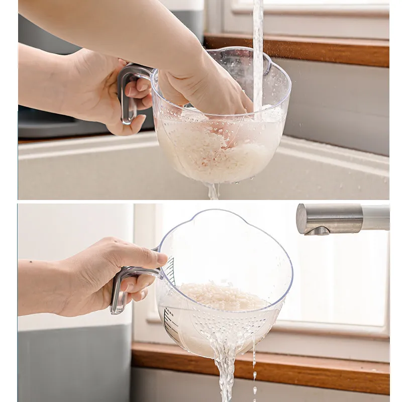 

Automatic Plastic Cereal Dispenser Storage Box Measuring Cup Kitchen Food Tank Rice Container Organizer Grain Storage Cans