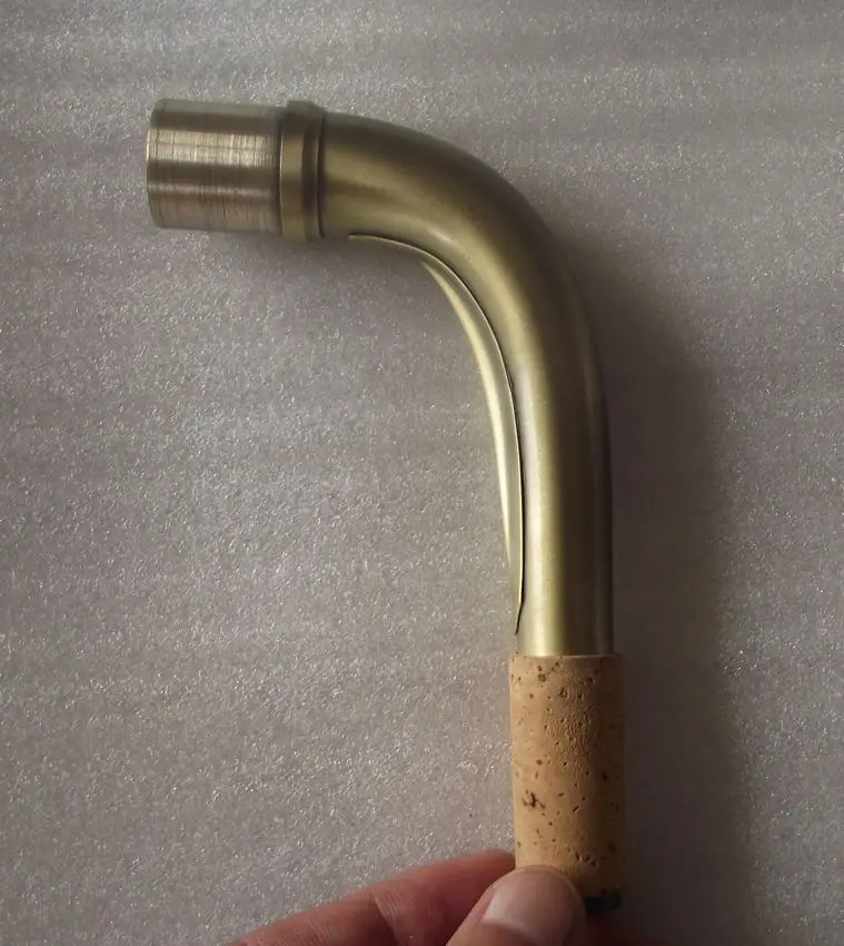 Превосходный Баритон саксофон шеи Хороший материал 21 5 мм|Саксофон| |