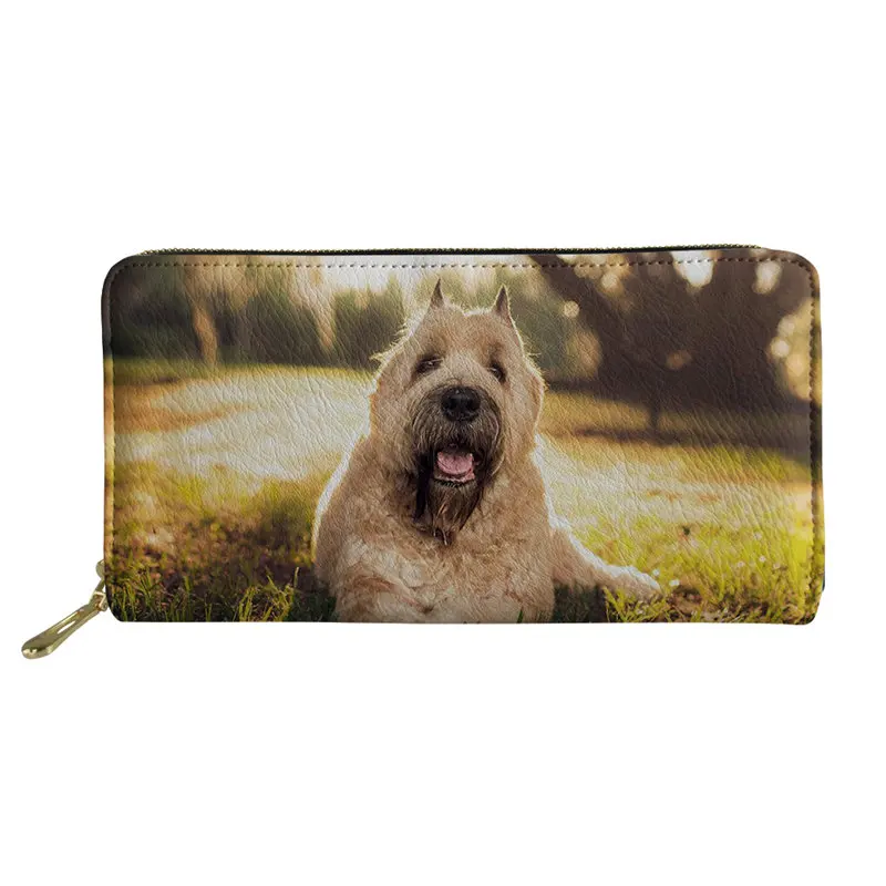 LMXL1716Z21 Женские кошельки с принтом Kawaii Bouvier Des Flandres, портмоне, держатель для карт, Дамская длинная сумка из искусственной кожи, женская сумка для карт, Прямая поставка - Цвет: LMXL1716Z21