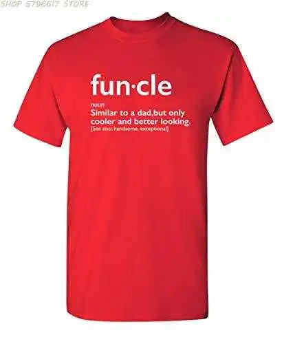 

Print Funcle Men T-shirts Graphic Novelty Sarcastic Mens High Quality Tees Fashion Funny Casual Male t Shirt Summer Streetwear