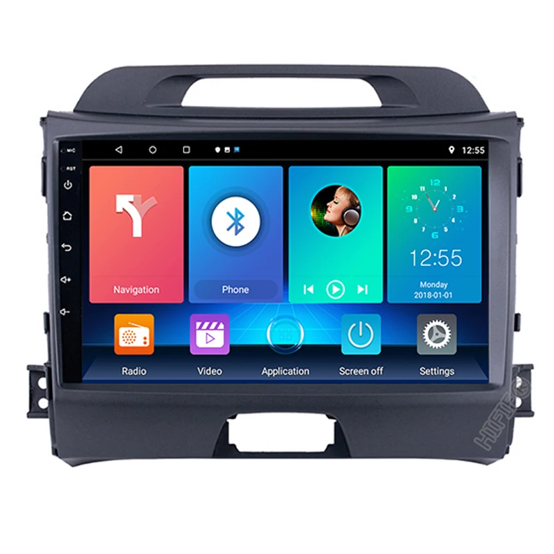2.5D+IPS DSP Car Radio Multimedia DVD Player Android 10 navigation for KIA Sportage 2011-2015 recorder stereo headunit Gps | Автомобили и