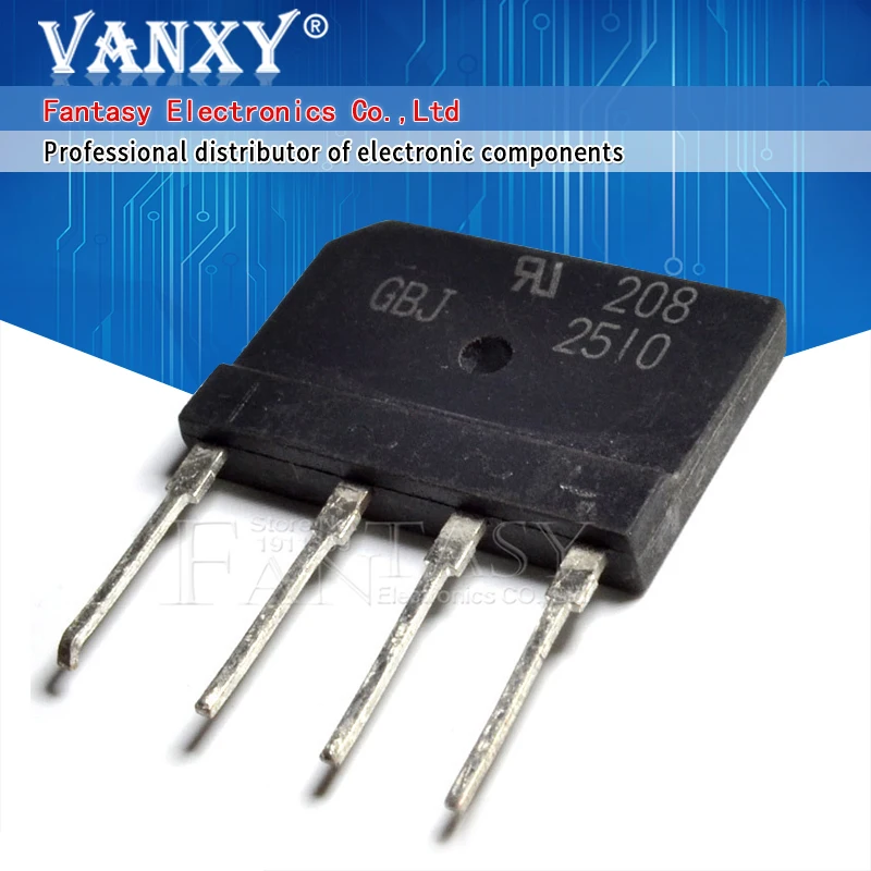 Мостовой выпрямитель KBJ2510 GBJ2510 25A 1000 В новый и оригинальный IC 5 шт.|rectifier bridge| |