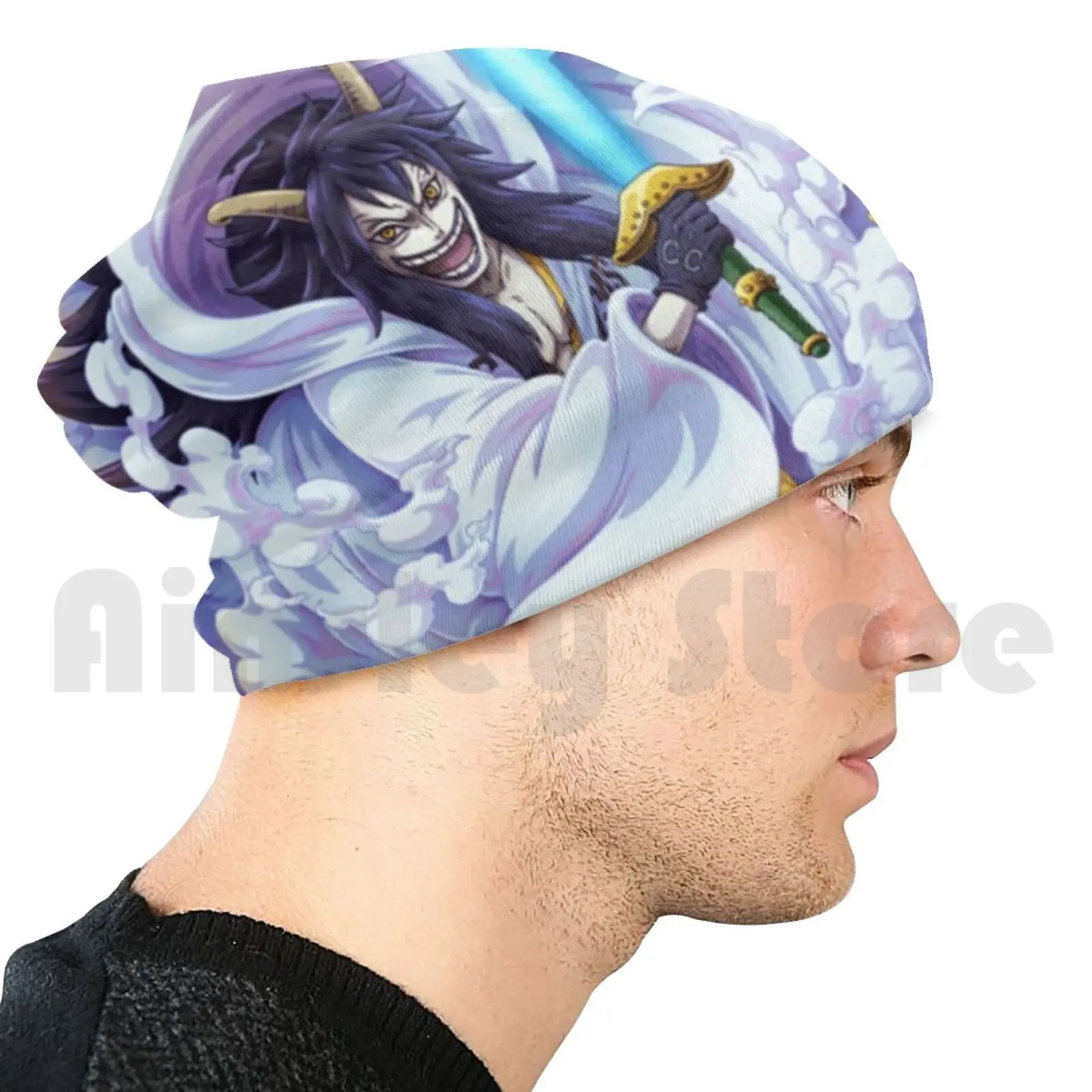 

Цельный удобный пуловер-шапка с изображением клоуна Цезаря