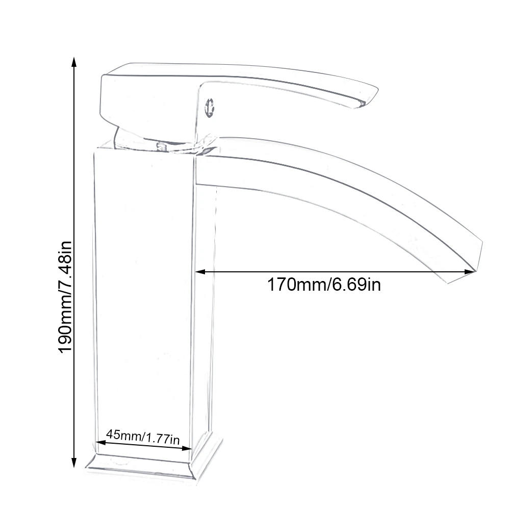 EVERSO водопад кран для ванной комнаты раковины Torneira | Обустройство дома