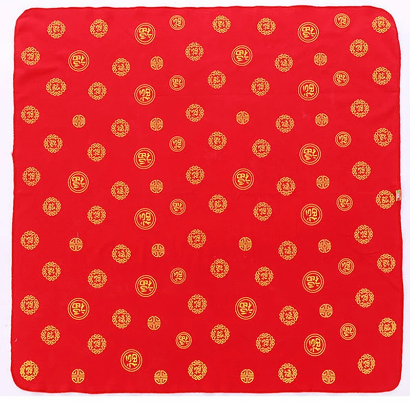 Красное одеяло Baifu для новорожденных мягкое приятное кожи большие детские