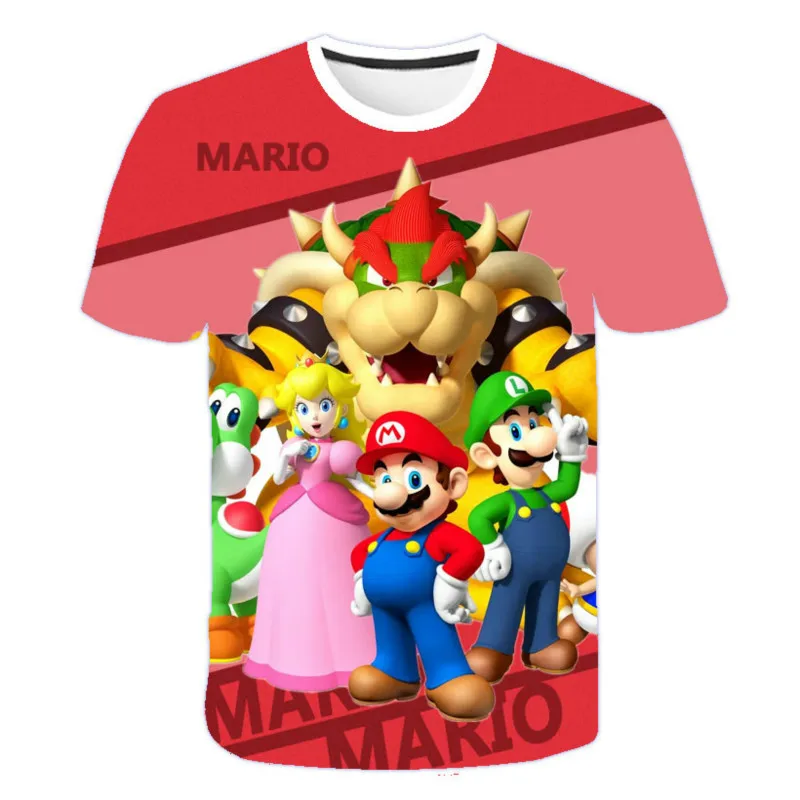 

Fashion casual boys' and girls' cartoon sports T-shirt, 2021 new trend fashion interesting personality T-shirt