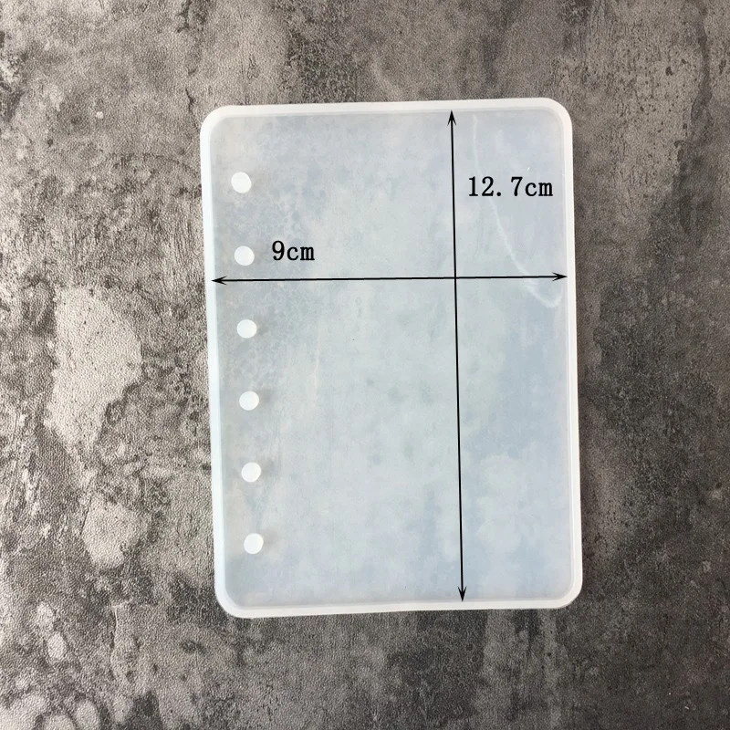 А7/А6/А5 косметическое зеркало в форме ноутбука силиконовая форма DIY полимерная