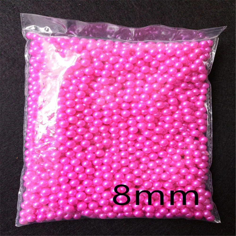 Выберите размер 6 мм 8 перламутровое стекло без отверстий бусины для изготовления