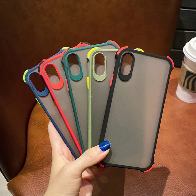 GKL матовый чехол для iPhone 11 12 Pro Max X XS XR MAX телефона i6s i7 i8 plus SE2020 все включено|Бамперы|