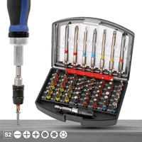 56 in 1 screwdriver bit set mini precision set precision hand tools screwdrivers handle phone repair hand tools kit with case
