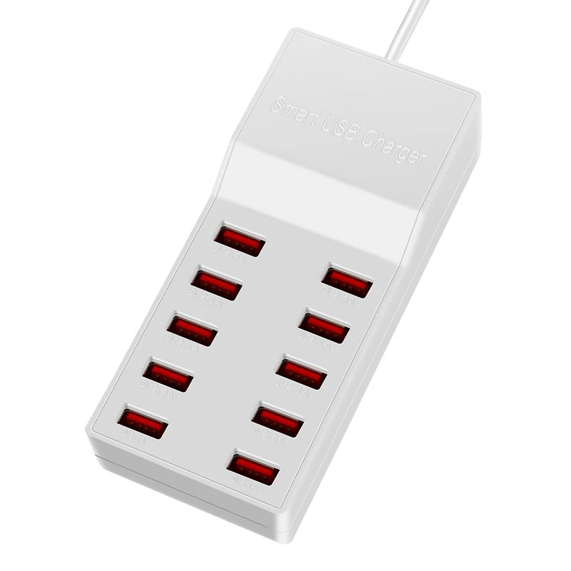 Зарядная док-станция с 10 USB-портами 50 Вт 5 В/10 А | Инструменты