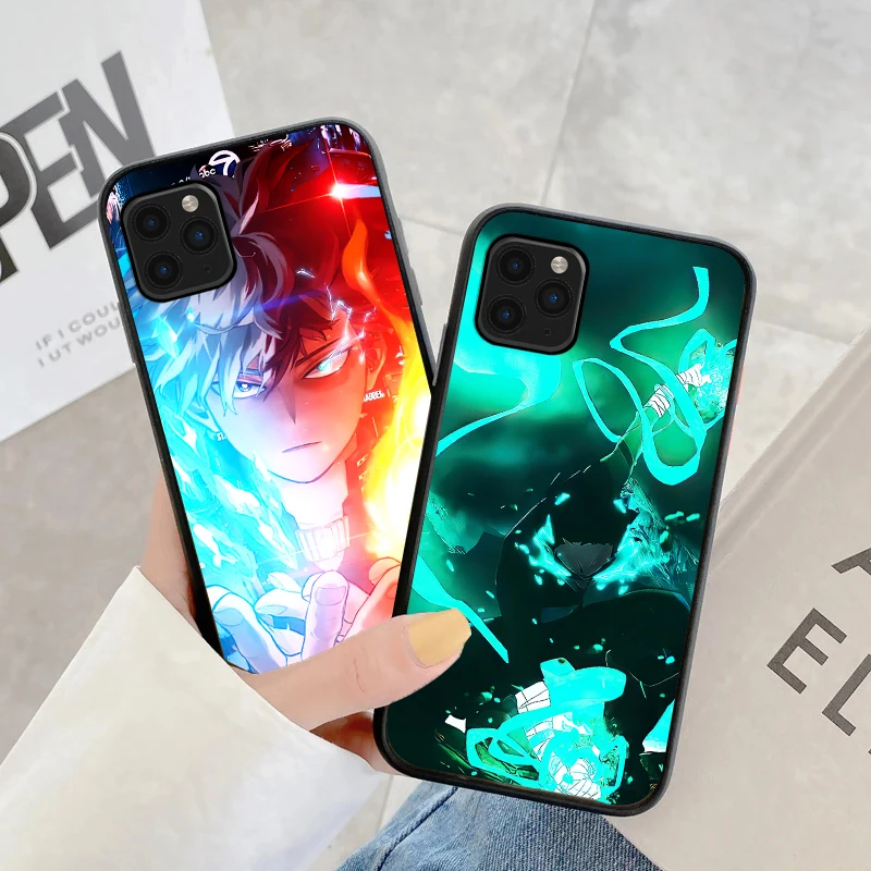 

Phone Cases For iPhone 6 6S 7 8 X XS XR 11 12 13 13 Pro Mini SE 2020 TPU Silicone Coque Anime My Hero Academia Midoriya Cover